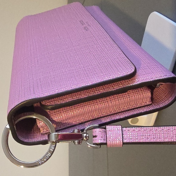 HENRI BENDEL NEW YORK NWOT Shimmer Uptown Organizer Wristlet/Clutch - Picture 4 of 15